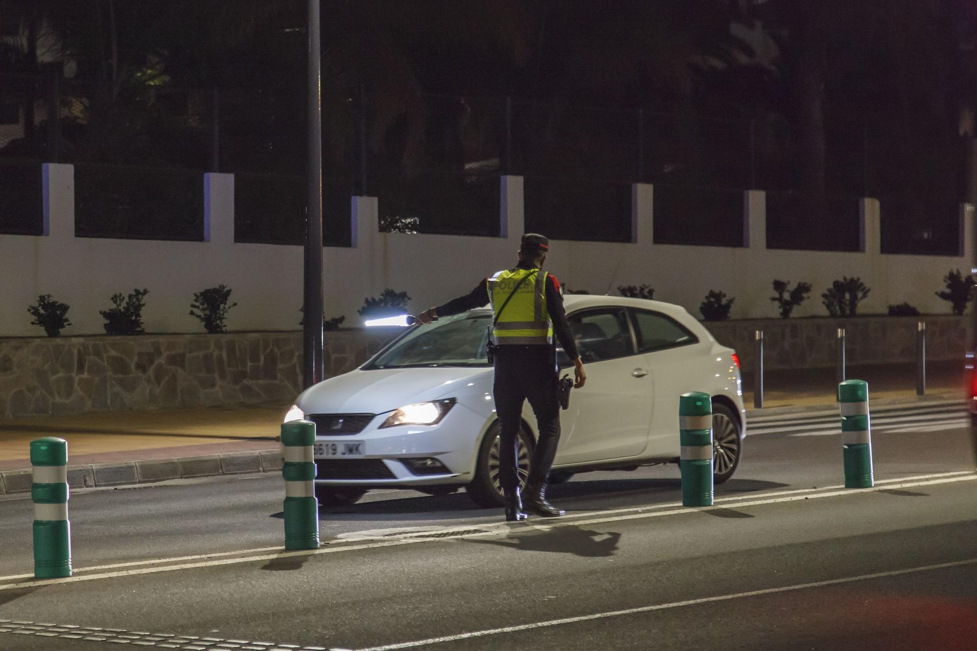 Despliegue de dispositivos de control del Cuerpo General de la Policía Canaria en Gran Canaria (15/05/21)