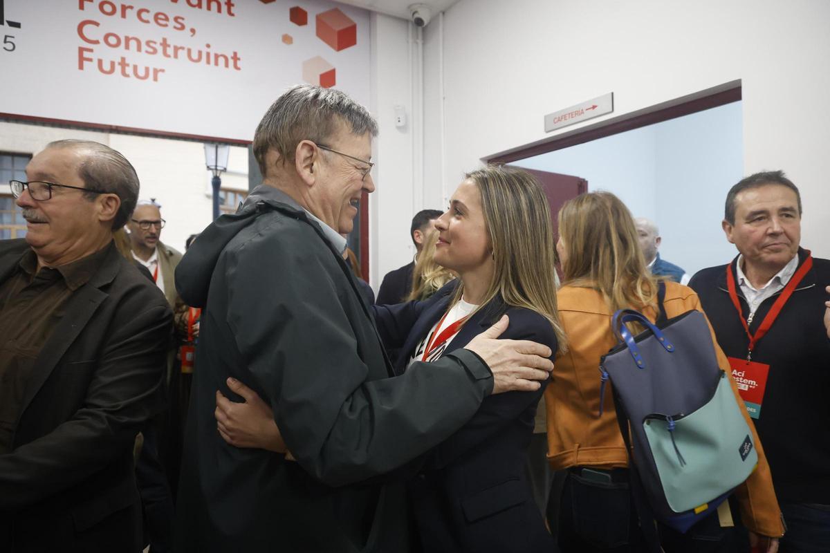 Arranca el Comité Nacional del PSPV en València con Ximo Puig y Diana Morant