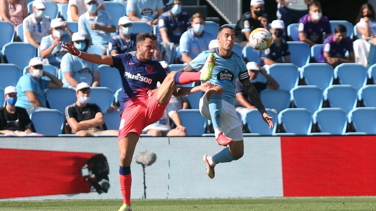 El Celta-Atlético, en imágenes