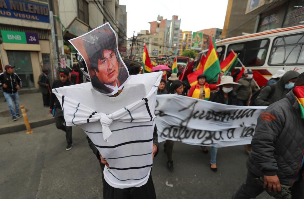Cuarto día de protestas en Bolivia mientras se ...