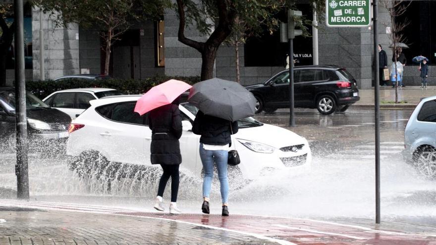 Vuelve la lluvia a Valencia