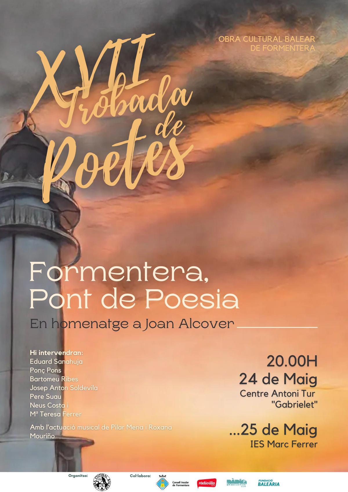 XVII Trobada de Poetes este domingo en Formentera
