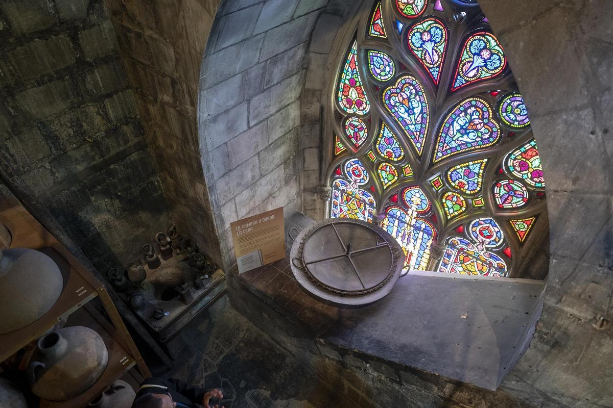 Espacio de la Catedral de Barcelona donde antiguamente se elaboraba la cera