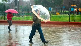 Solo un día se librará de la lluvia en Andalucía el fin de semana