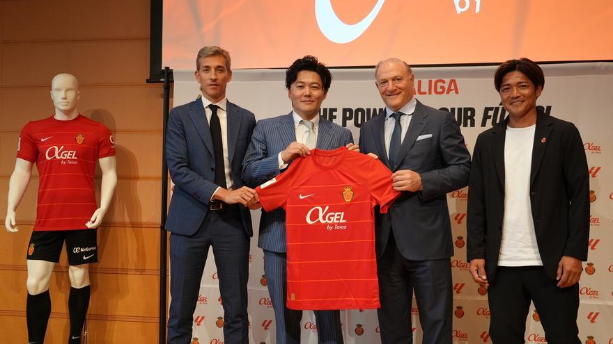 El Mallorca renueva dos temporadas su relación con la multinacional japonesa Taica Corporation