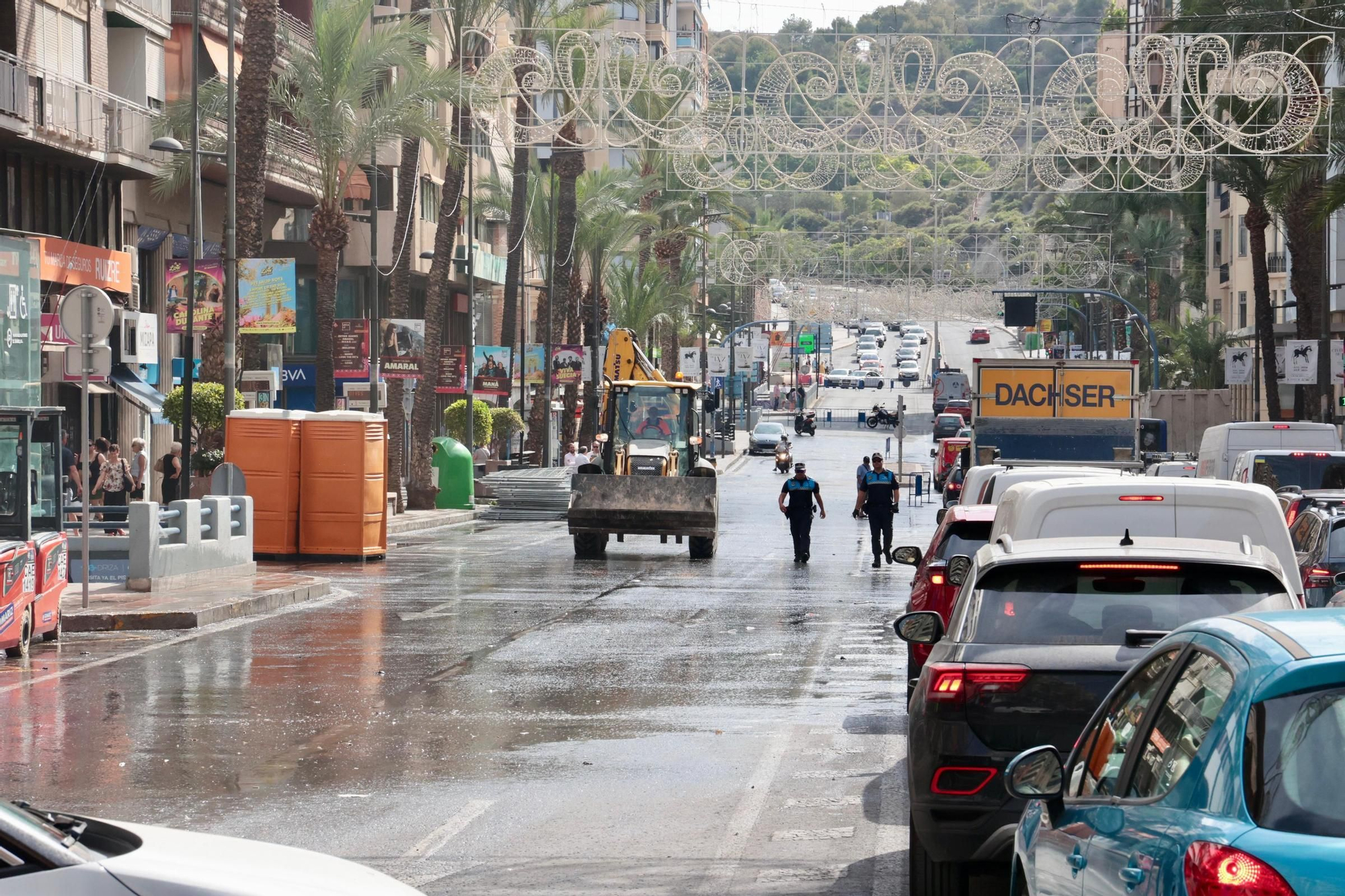 Alicante desmonta las Hogueras y pone fin a las fiestas de este 2025