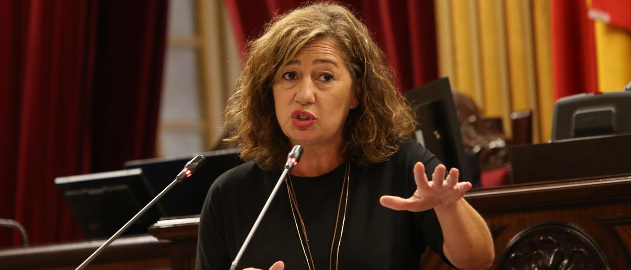 La presidenta del Ejecutivo balear, Francina Armengol.