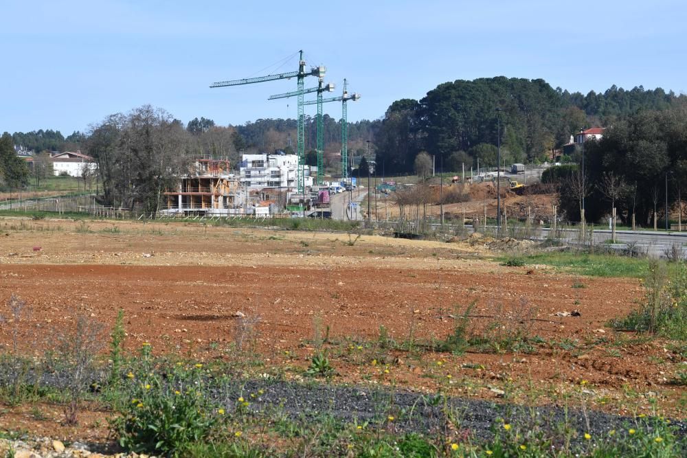 Obras de la urbanización Finca de Xaz