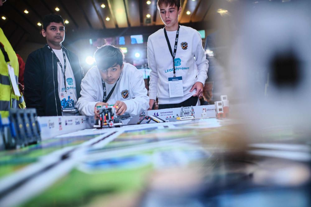 Octava edición de la First Lego League Canarias Aulario del Campus de Guajara de la Universidad de La Laguna  | 15/02/2020 | Fotógrafo: Andrés Gutiérrez Taberne