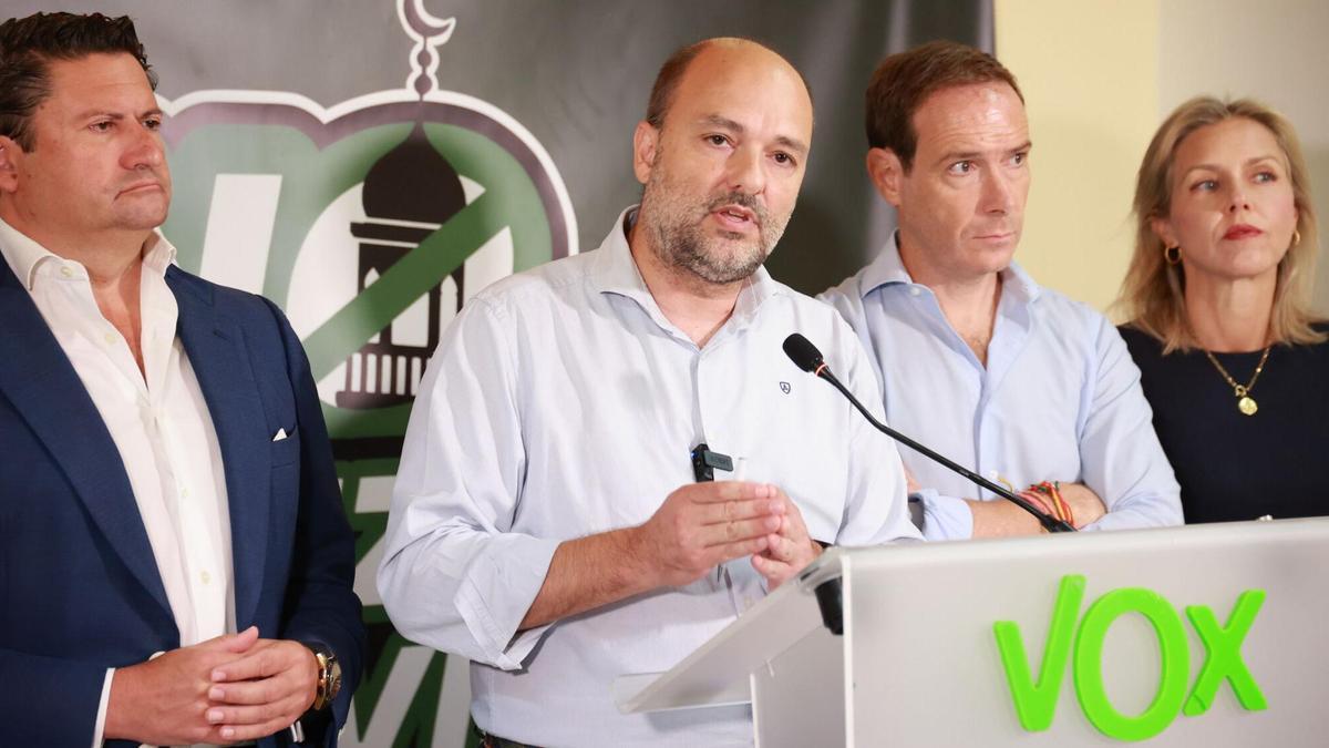 El portavoz del Grupo Municipal de Vox en el Ayuntamiento de Sevilla, Gonzalo García de Polavieja.