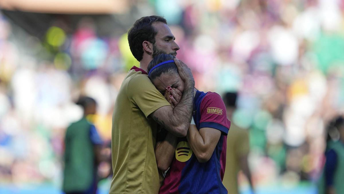 Arsenal-Barça en la final de la Champions (1-0)