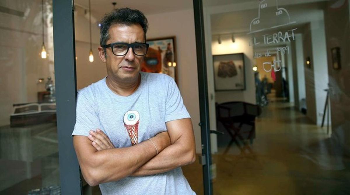 Andreu Buenafuente, a la seva productora ’El Terrat’. Andreu Buenafuente, a la seva productora ’El Terrat’.