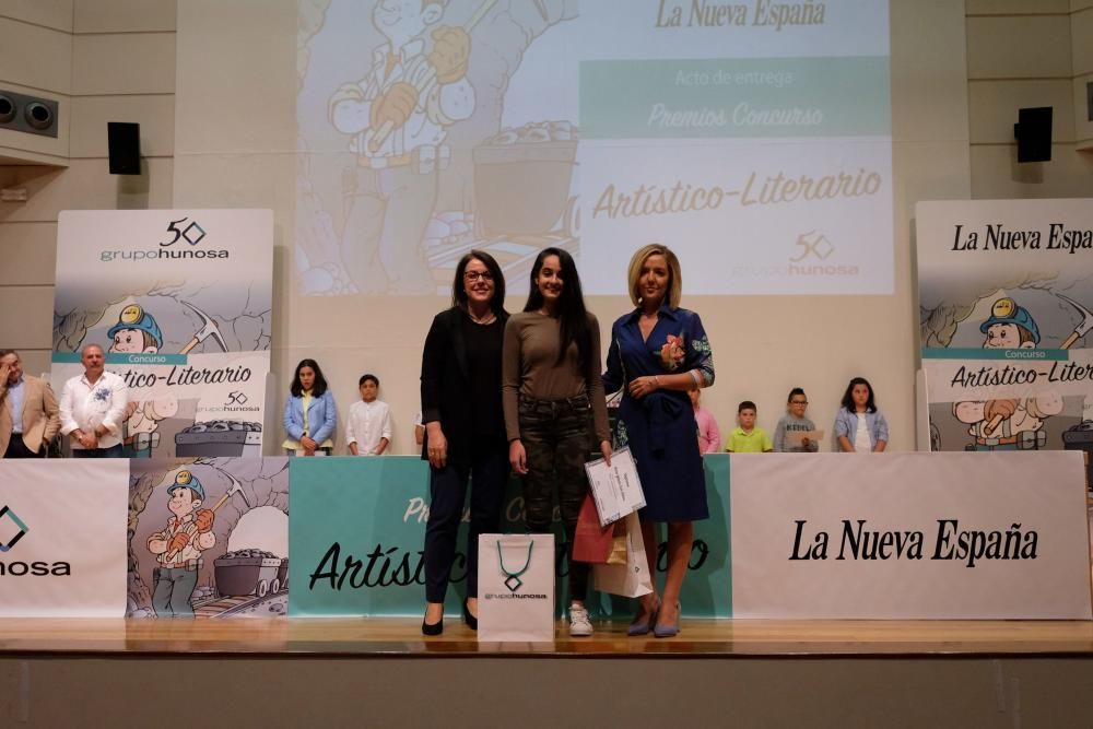 Nuria iglesias Suto Ribera, del colegio Pablo Iglesias (Ribera de Arriba)