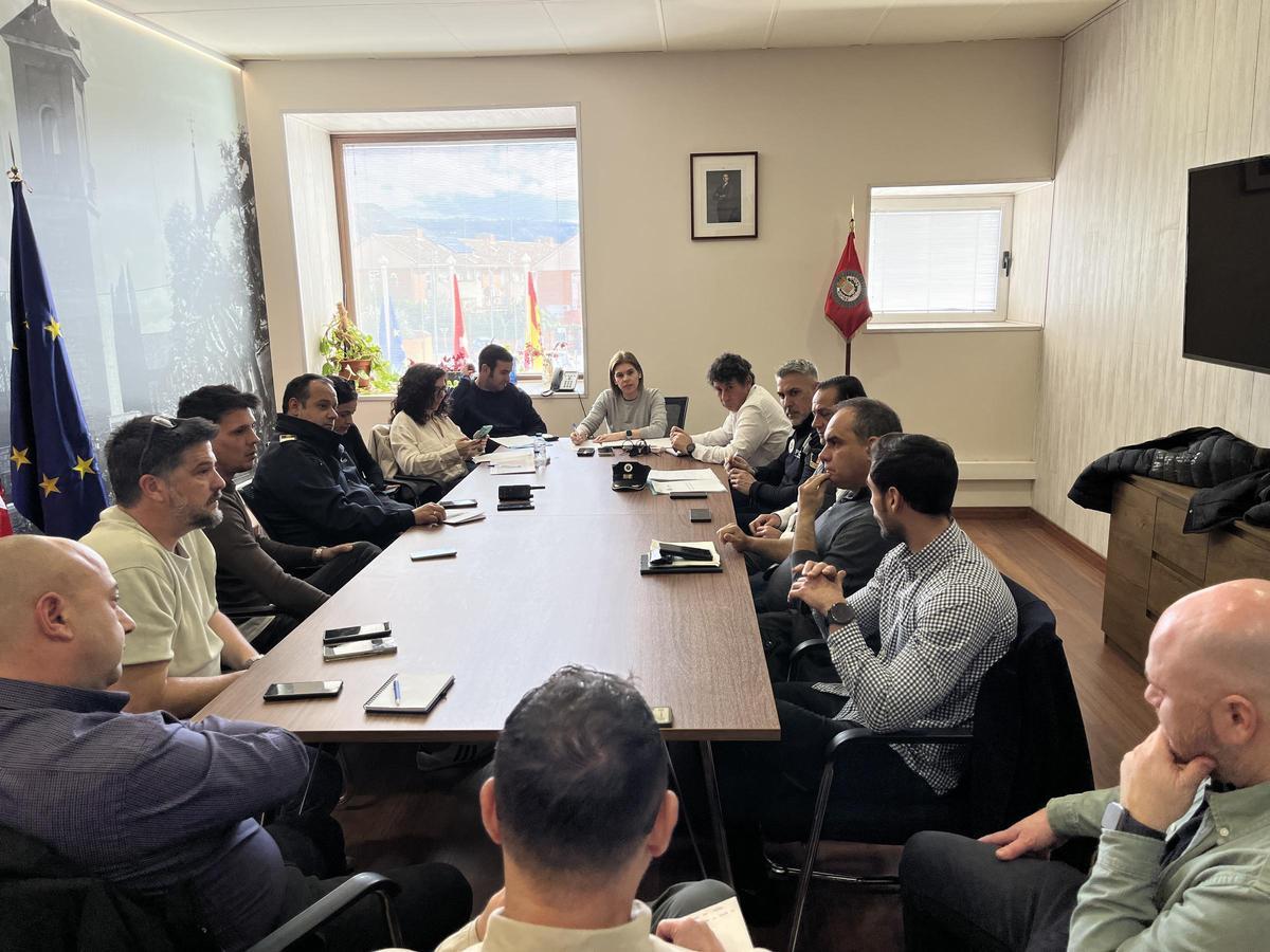 Reunión del Ayuntamiento de Alcalá para activar el Plan de Inclemencias Invernales