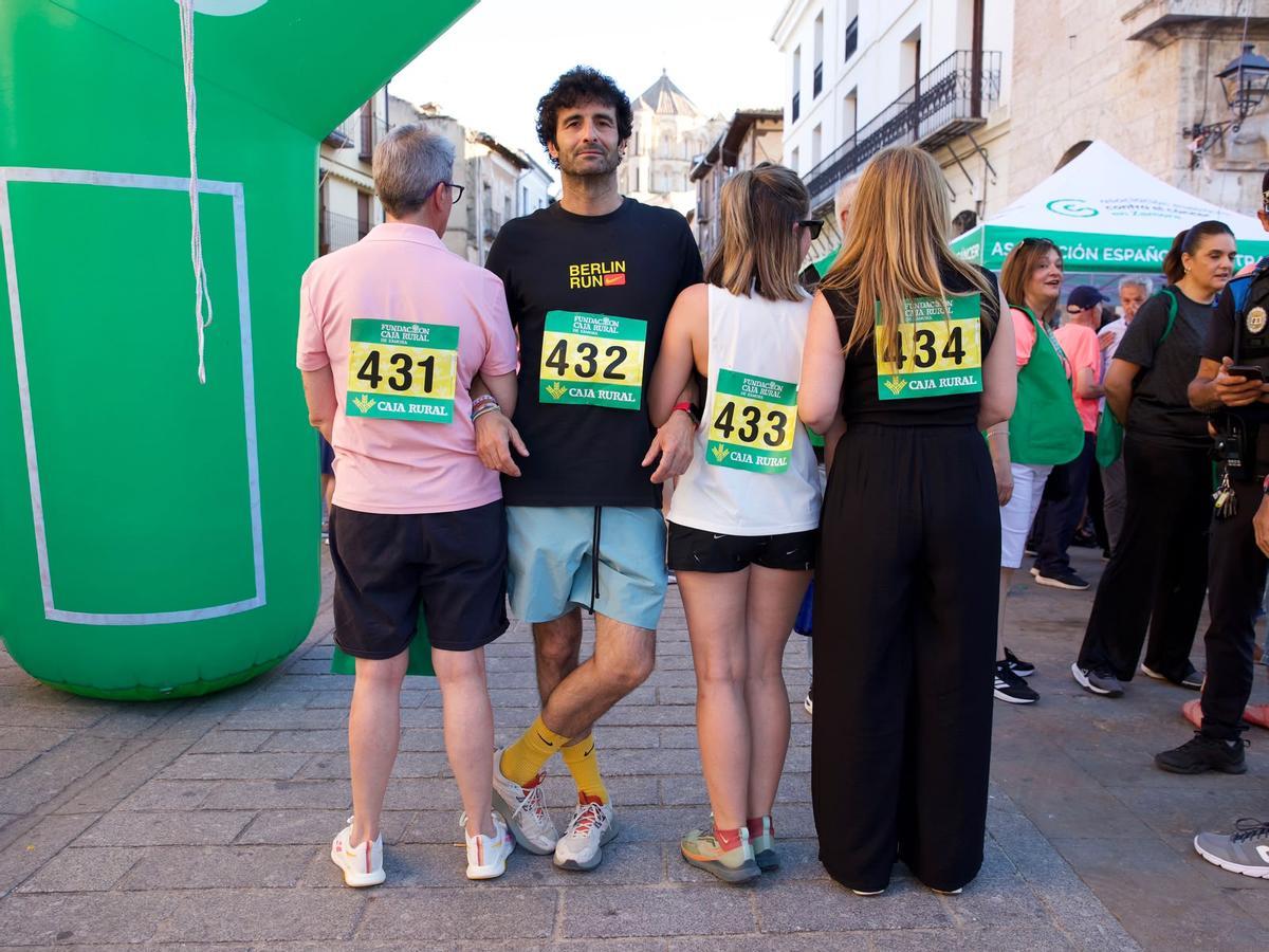 Marcha contra el cáncer celebrada en Toro.