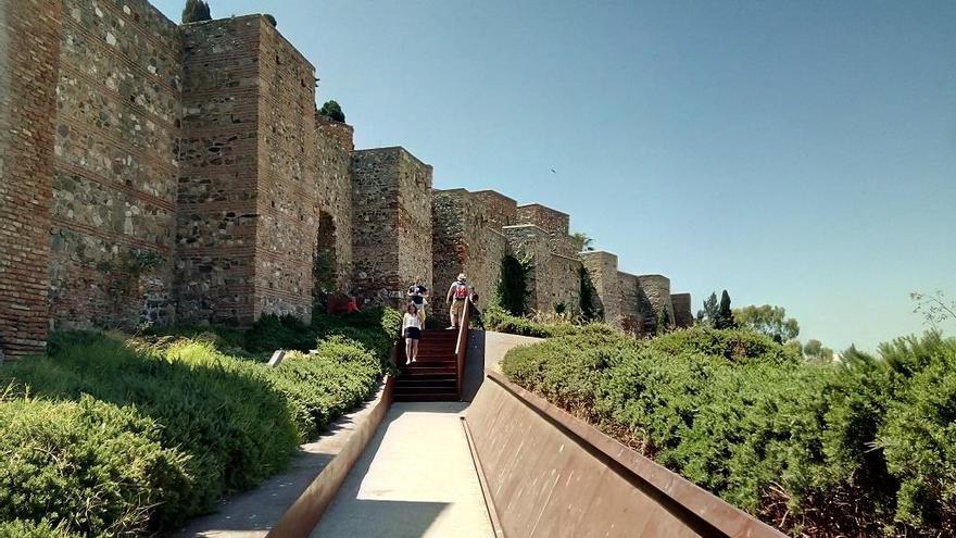 El mirador de la Alcazaba, más de un año después