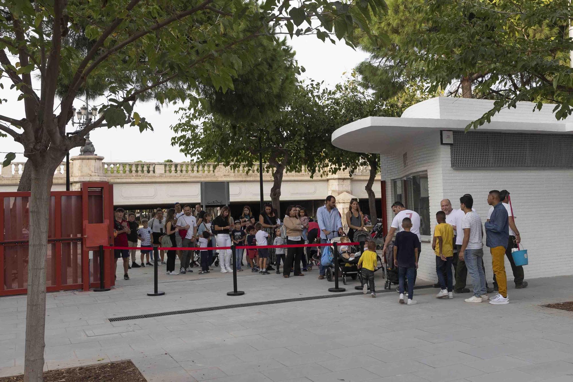 Primeras horas del nuevo Parque  Gulliver