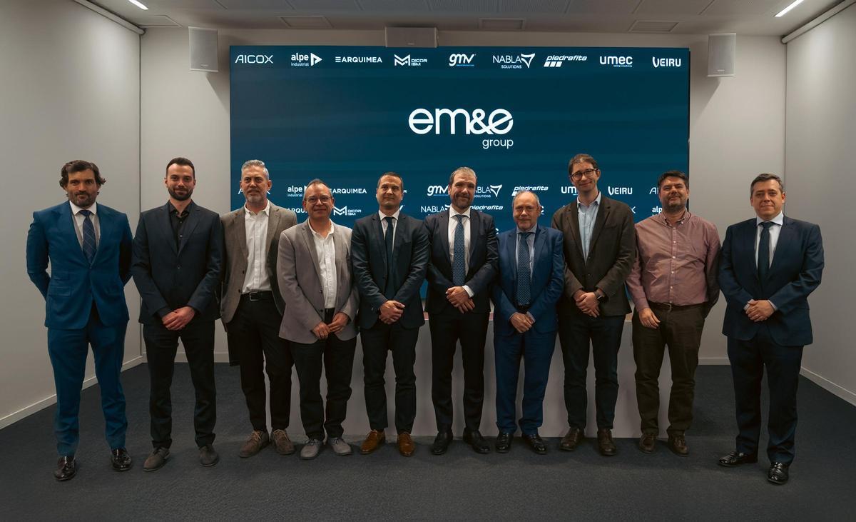 Escribano (EM&amp;E) ha firmado acuerdos de colaboración con Aicox, Alpe, Arquimea, Dicor, GMV, Nabla, Piedrafita, UMEC y Veiru.