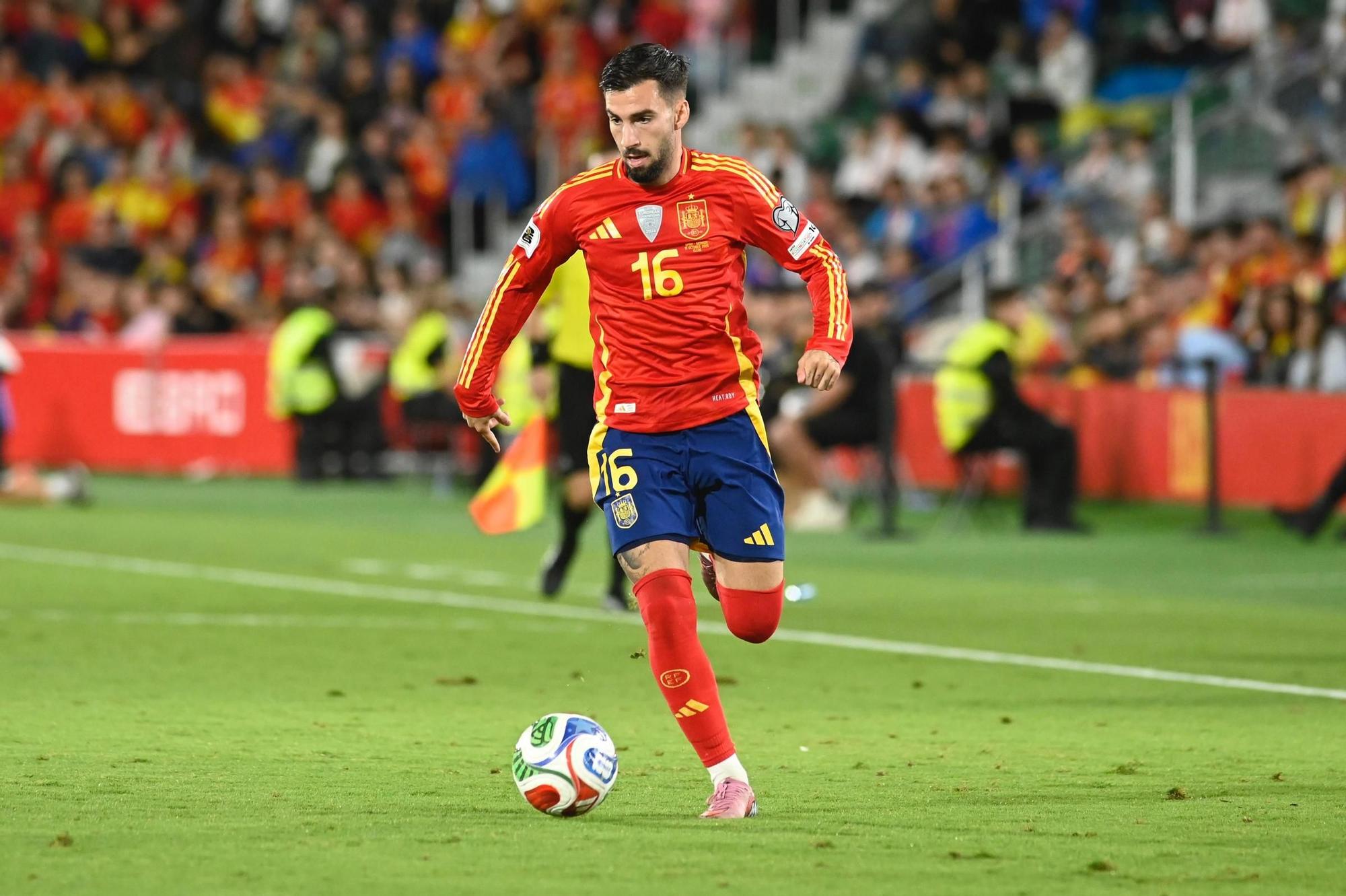 España - Georgia, en imágenes