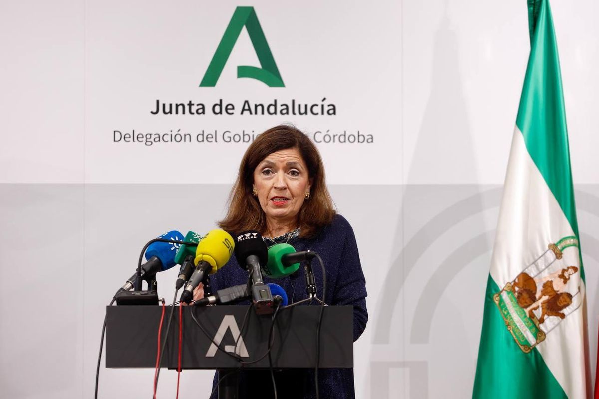 María Jesús Botella, delegada de Salud de la Junta de Andalucía en Córdoba.