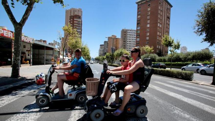 Los hoteles ponen coto a las sillas de ruedas a motor