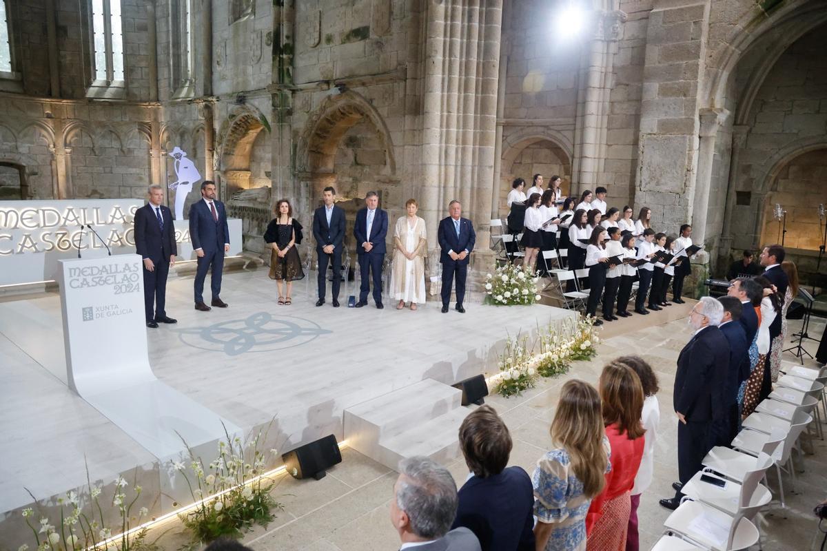 En imágenes | Así ha sido la gala de entrega de las Medallas Castelao 2024 En imágenes | Así ha sido la gala de entrega de las Medallas Castelao 2024