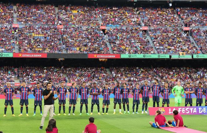 Así se vivió la presentación de los jugadores en el Camp Nou