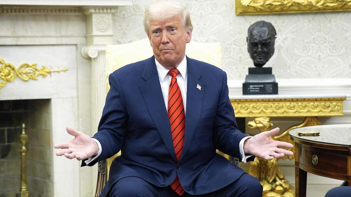 El presidente de Estados Unidos, Donald Trump