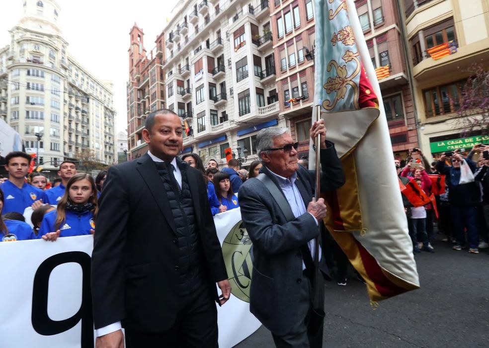 La afición en la celebración del Centenario