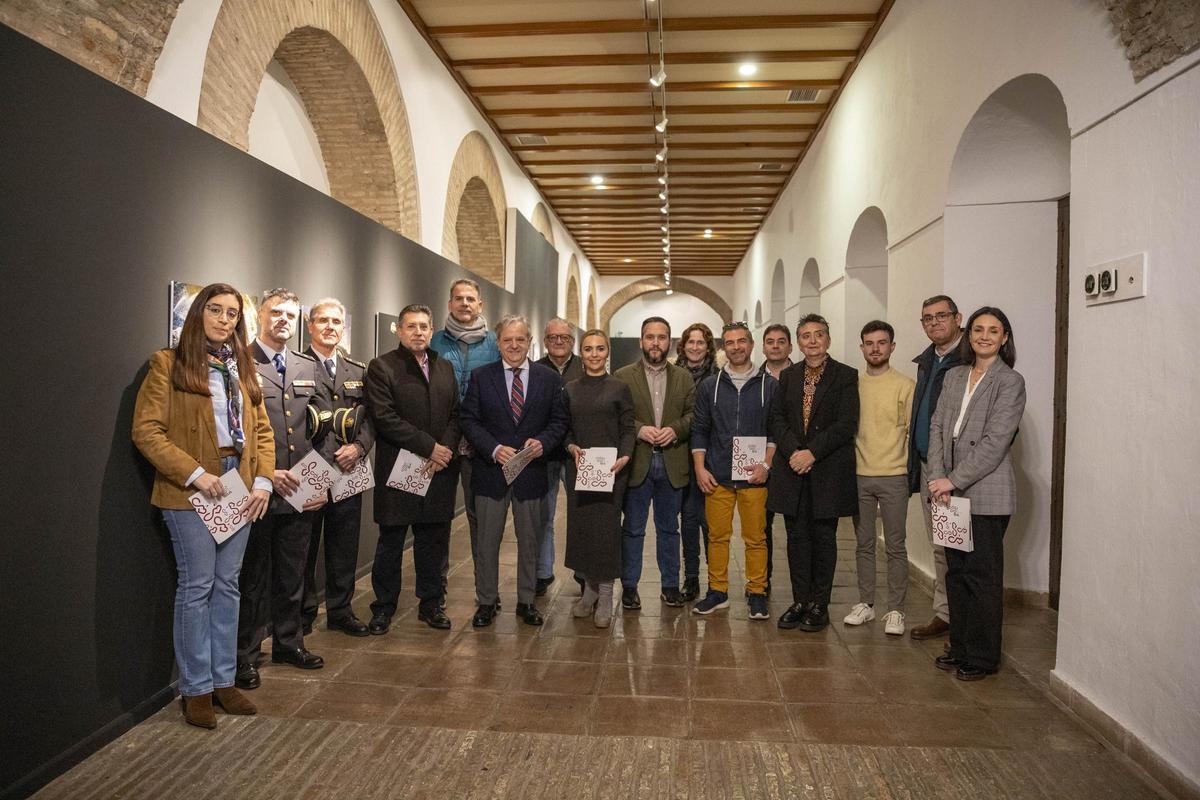 Inauguración de la exposición en la Diputación de Córdoba.