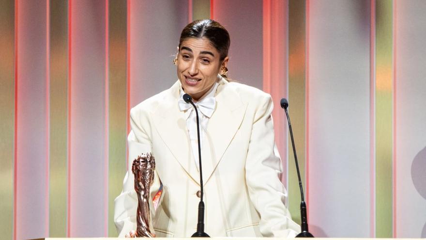 CAROLINE YUSTE |  L’actrice d’Estrémadure Carolina Yuste remporte le prix Gaudí du meilleur protagoniste féminin