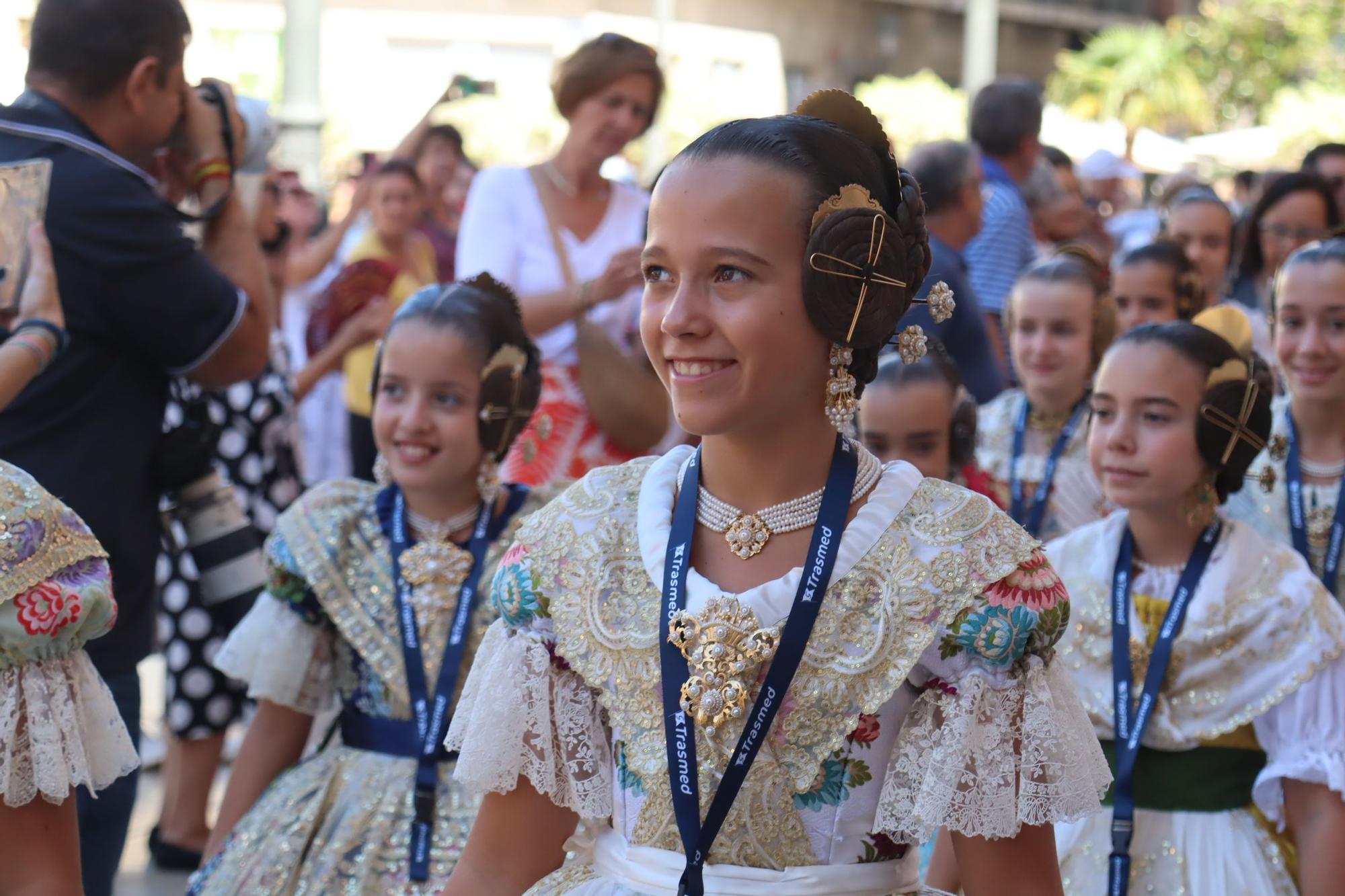 El centro de València recibe a las candidatas a Fallera Mayor Infantil 2025