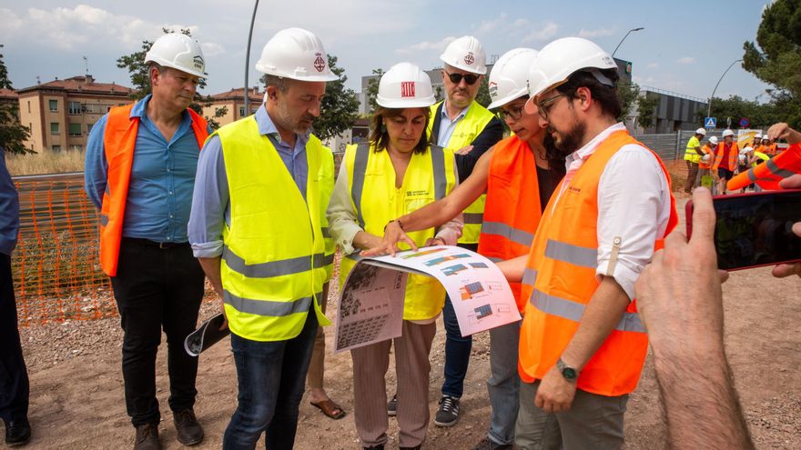 VÍDEO | Tret de sortida de les obres de la cooperativa d&#039;habitatge La Bertrana de Manresa