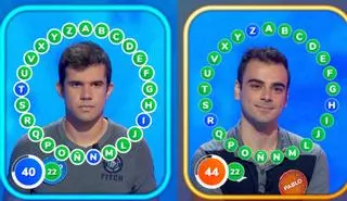 Las emotivas palabras de despedida del canario Pablo a Nacho en Pasapalabra