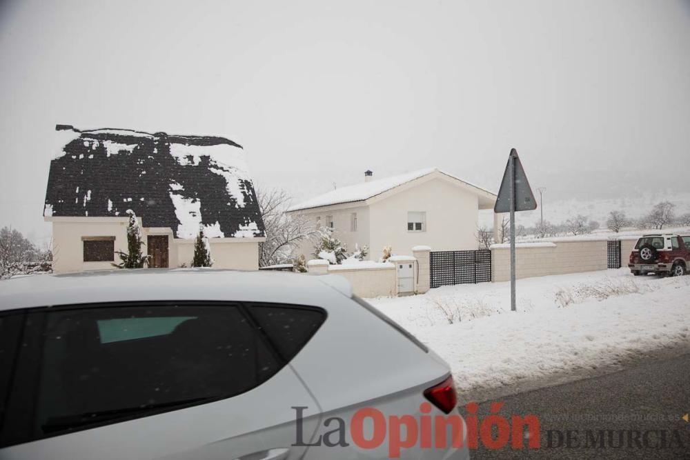 Nieve en el Noroeste de la Región