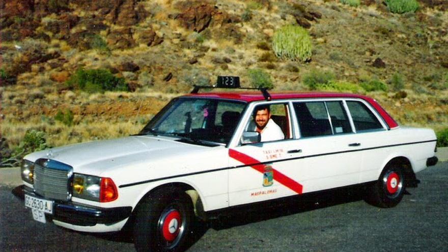 El taxi récord de Maspalomas no ha sufrido un accidente: es un bulo