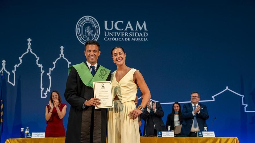 Carolina Marín, madrina en la UCAM