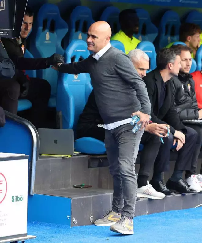 Óscar Gilsanz: «Valoro mucho el punto por la capacidad de reacción del equipo»
