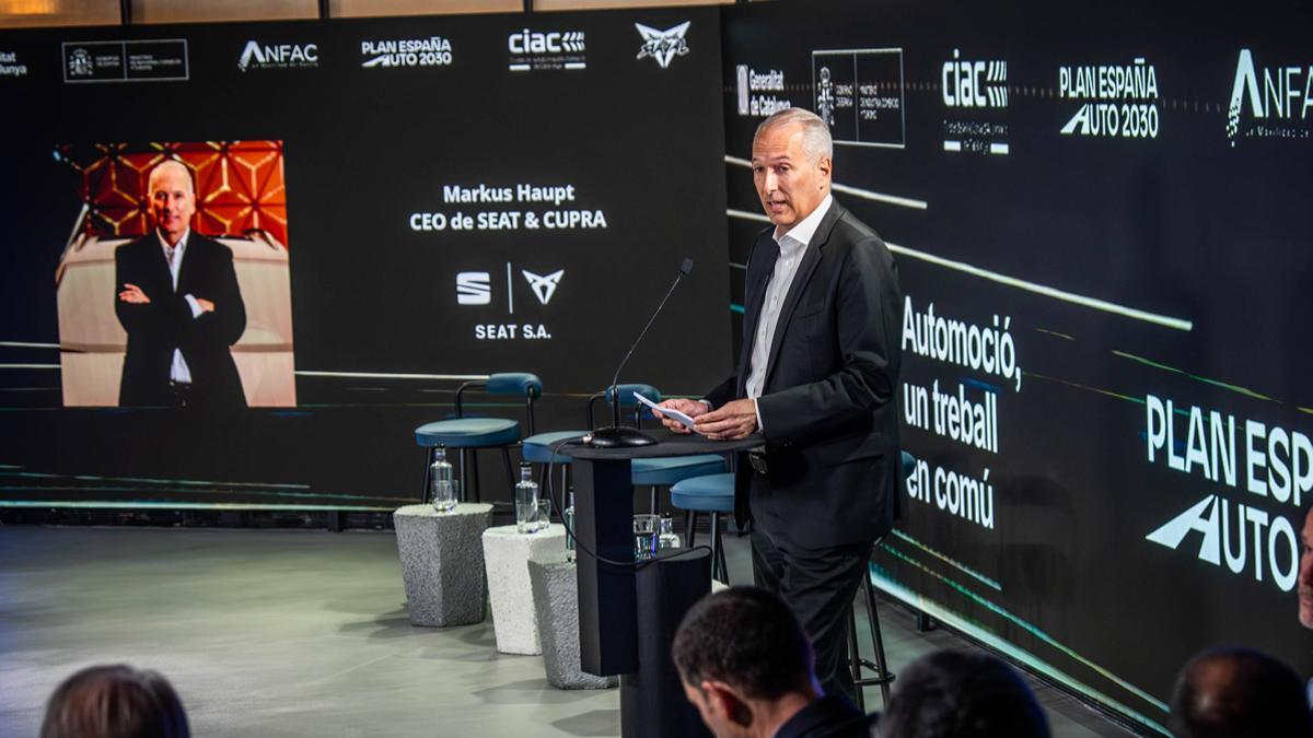 Markus Haupt, CEO de Seat y Cupra