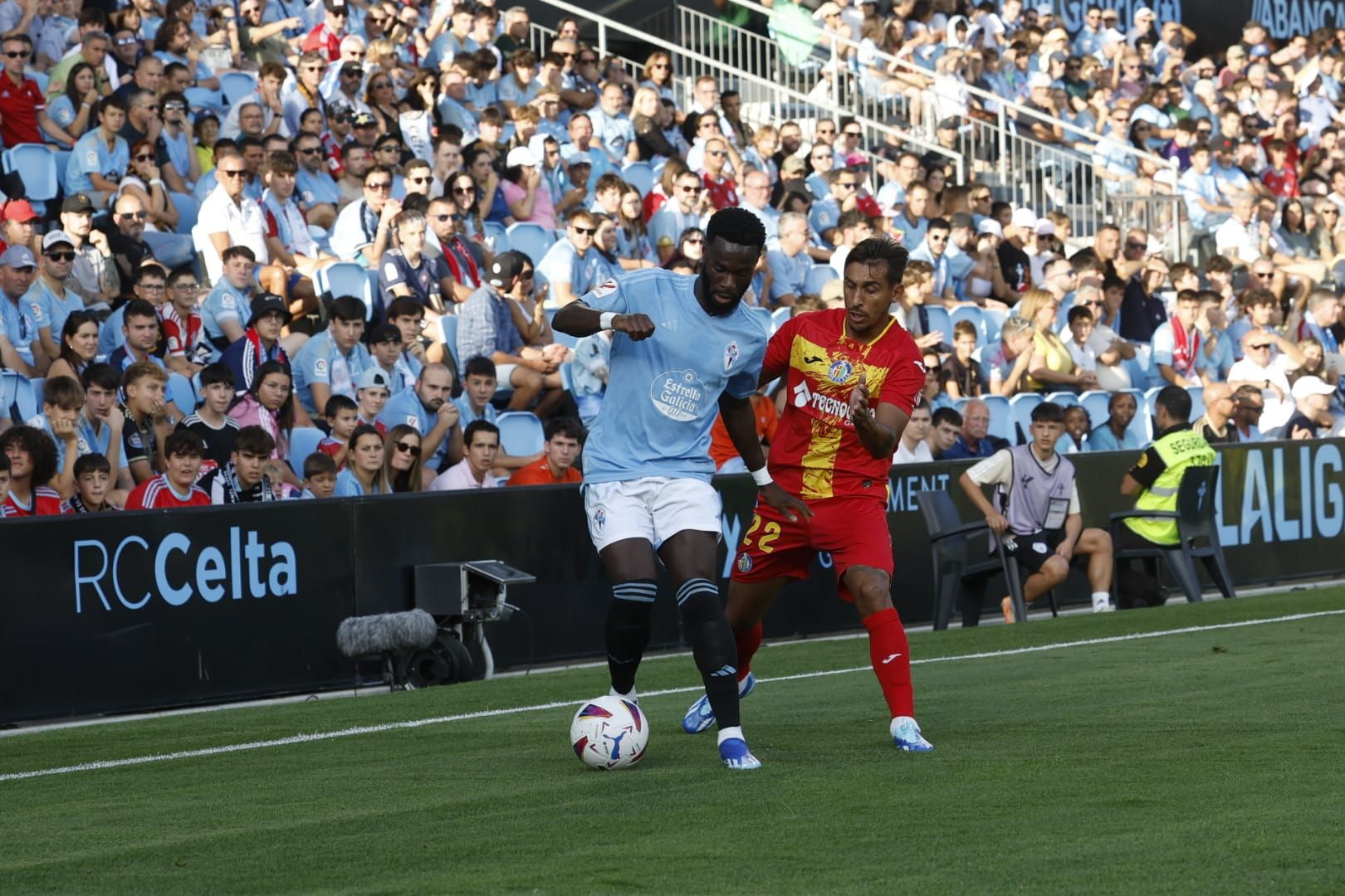 Las mejores imágenes del Celta-Getafe en Balaídos