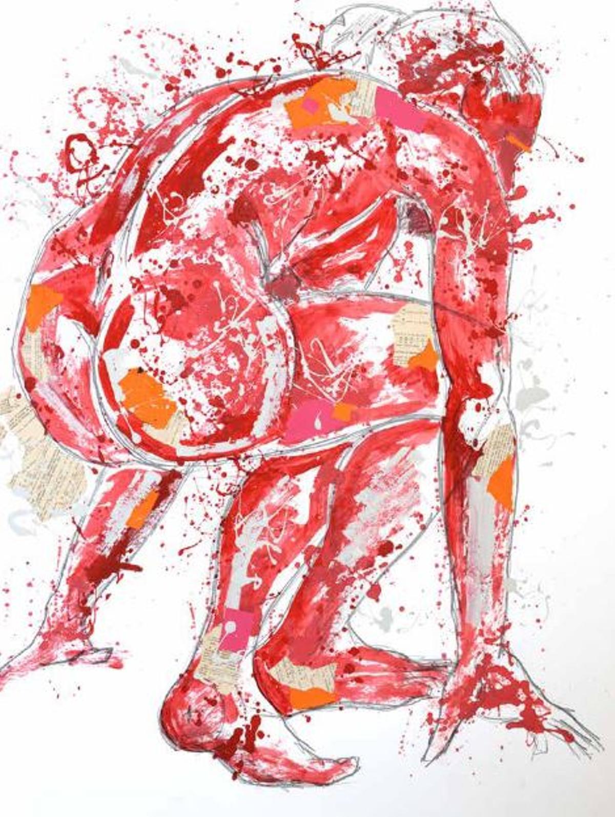 'Lady In Rose', una de las obras expustas en Re-Lectio.