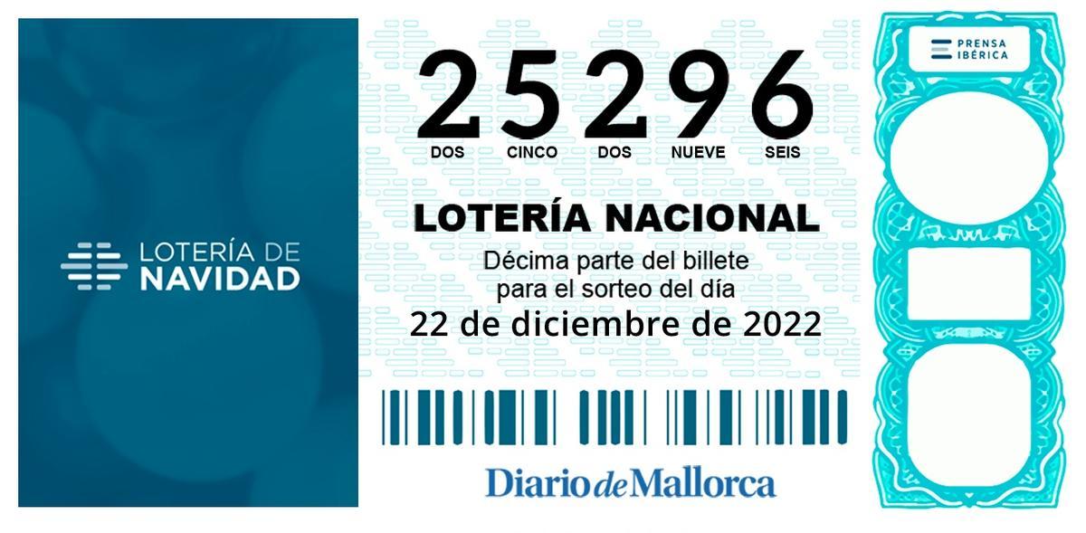 Segundo cuarto premio de la Lotería de Navidad