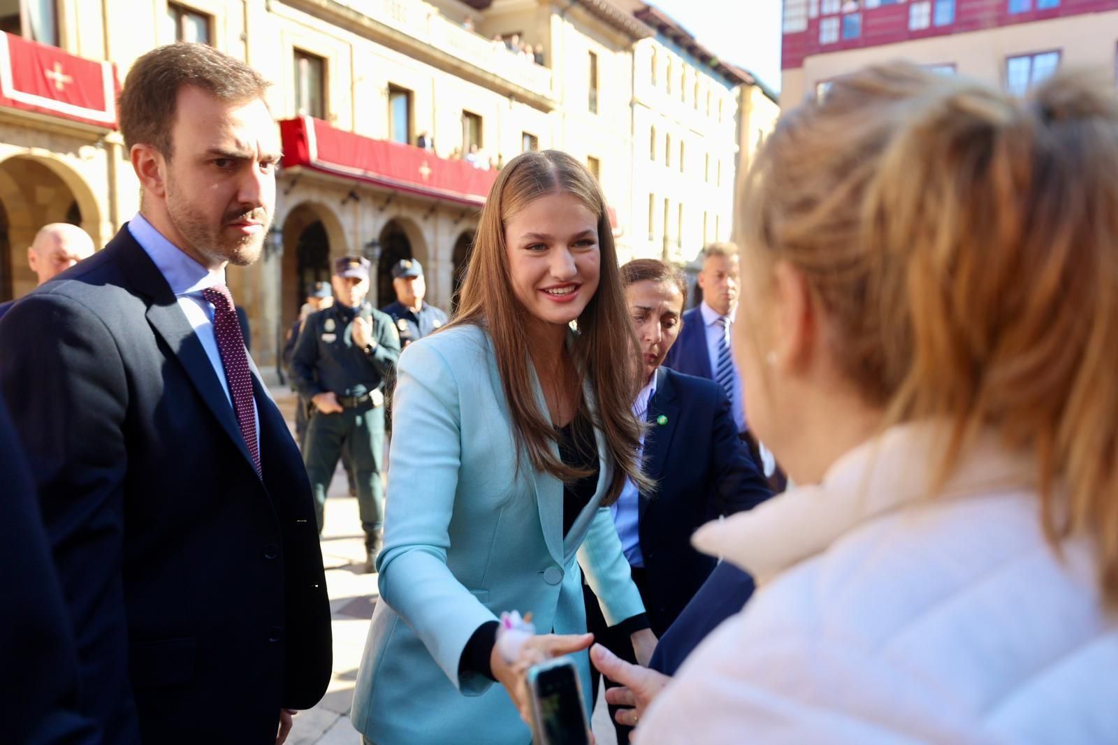 La princesa Leonor recibe la Medalla de Asturias y es nombrada Alcaldesa Honoraria de Oviedo