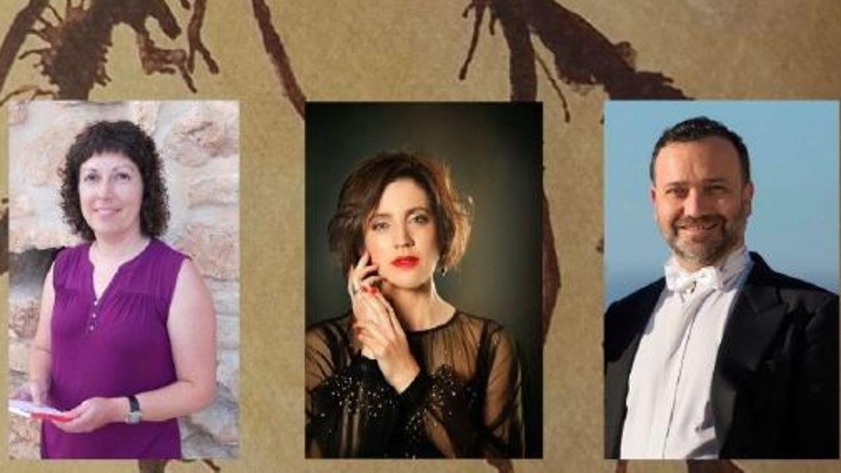 Maria Teresa Ferrer, Vega Escribano y Francesc Blanco