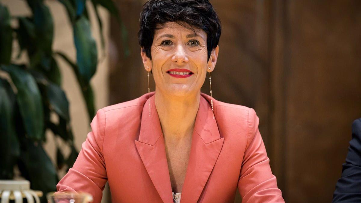 La ministra Elma Saiz.