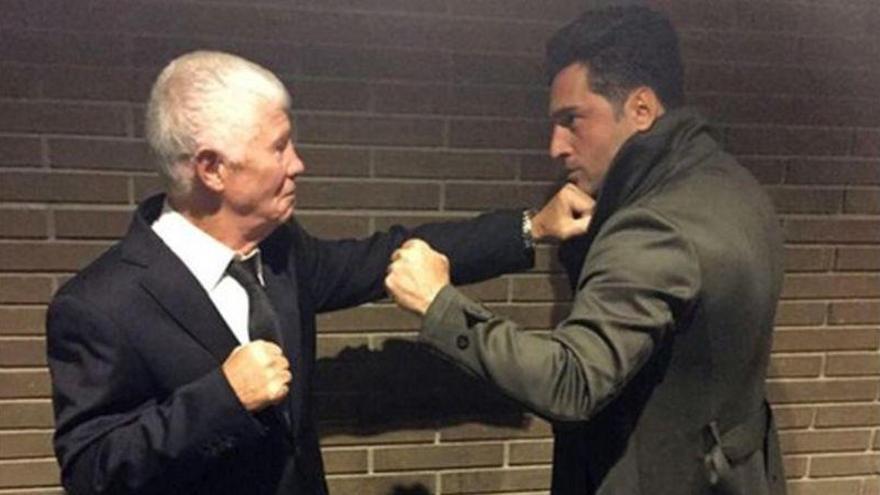 David Bustamante &#039;lucha&#039; en el ring contra el padre de David Bisbal