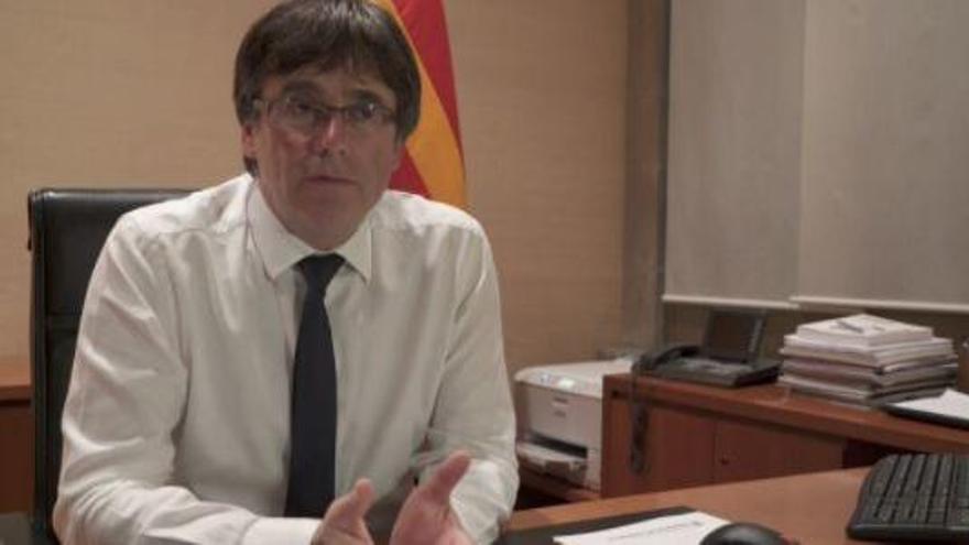 Puigdemont diu que no té contacte amb el govern espanyol
