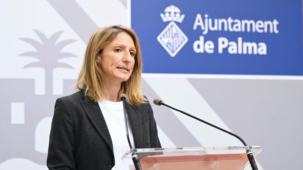 Belén Soto, portavoz del Ayuntamiento de Palma.