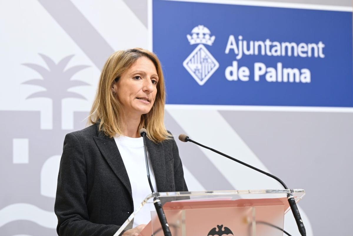 Belén Soto, portavoz del Ayuntamiento de Palma.