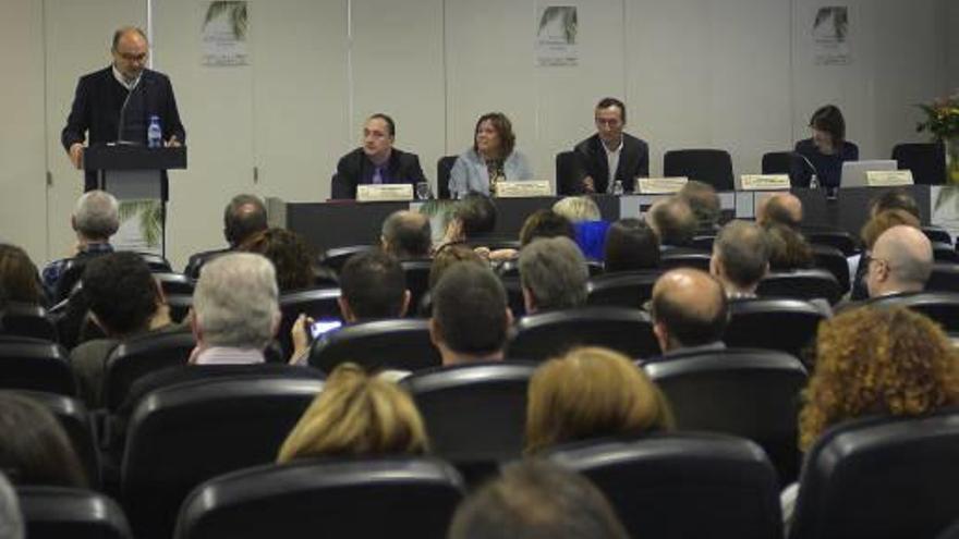 El encuentro de directores de institutos que se está celebrando en Elche.